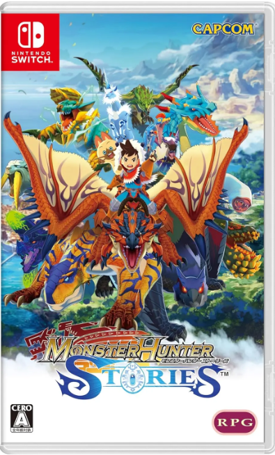 Monster Hunter Stories (Multi-Language - Japanese Import) - SWITCH (PRE-ORDER)