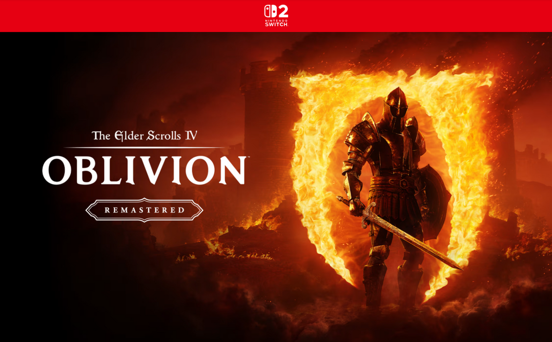 The Elder Scrolls IV: Oblivion Remastered - Nintendo Switch 2 (PRE-ORDER) (FREE SHIPPING)