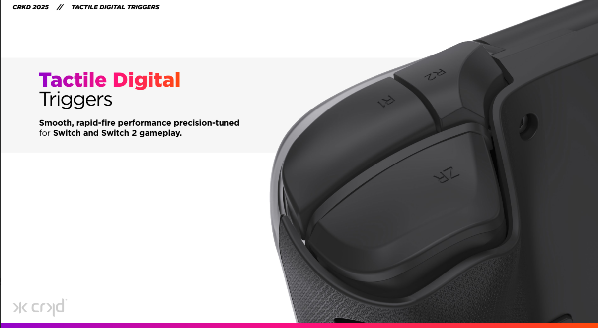 Nitro Deck 2 Smoke Black Edition - Nintendo Switch 2 (PRE-ORDER)