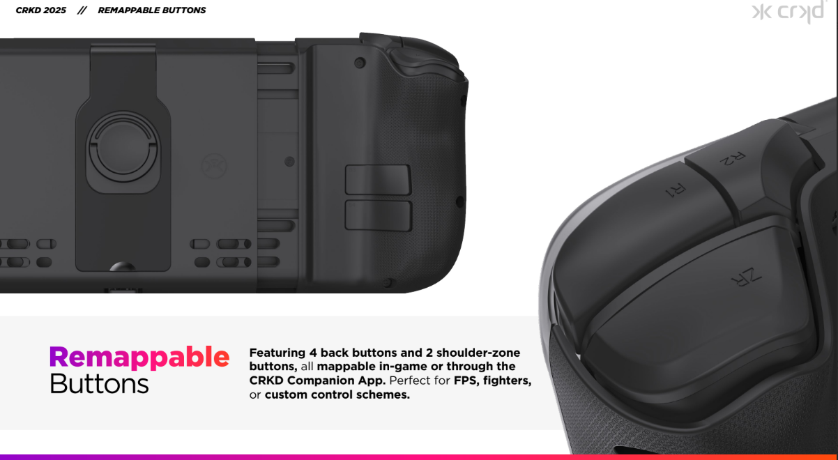 Nitro Deck 2 Smoke Black Edition - Nintendo Switch 2 (PRE-ORDER)