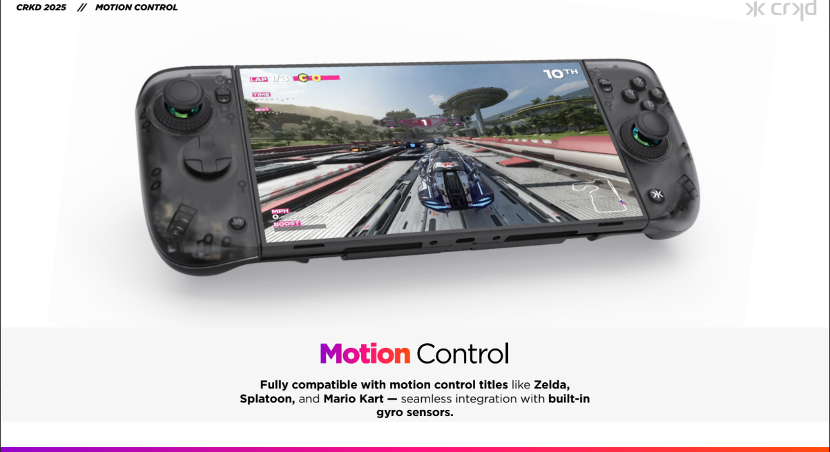 Nitro Deck 2 Smoke Black Edition - Nintendo Switch 2 (PRE-ORDER)