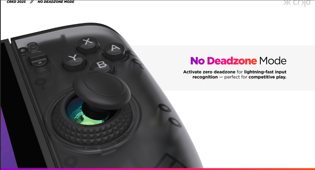 Nitro Deck 2 Smoke Black Edition - Nintendo Switch 2 (PRE-ORDER)