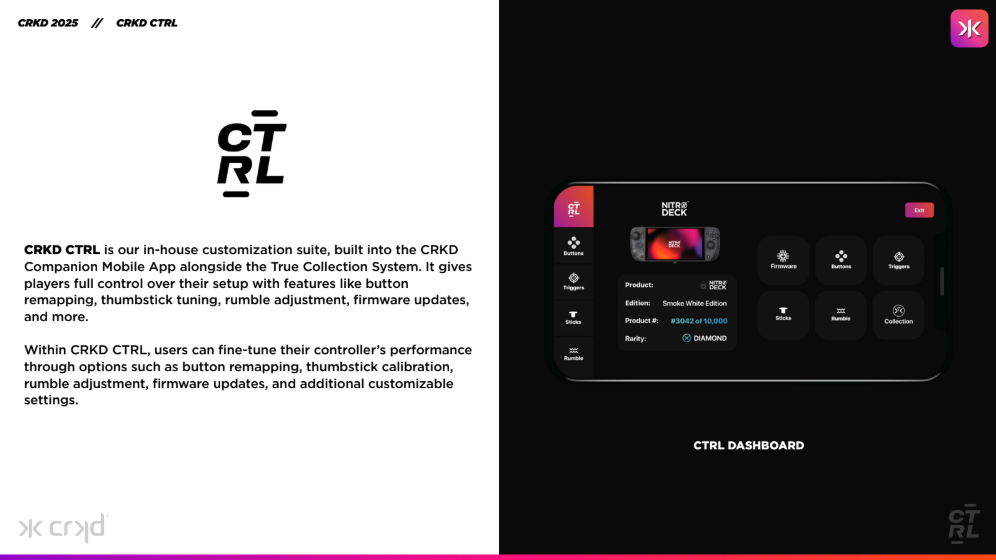 Nitro Deck 2 Smoke Black Edition - Nintendo Switch 2 (PRE-ORDER)