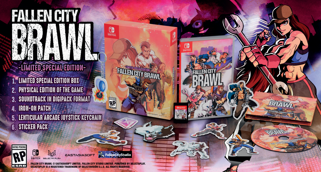 Fallen City Brawl [Limited Special Edition] - Nintendo Switch (PRE-ORDER)