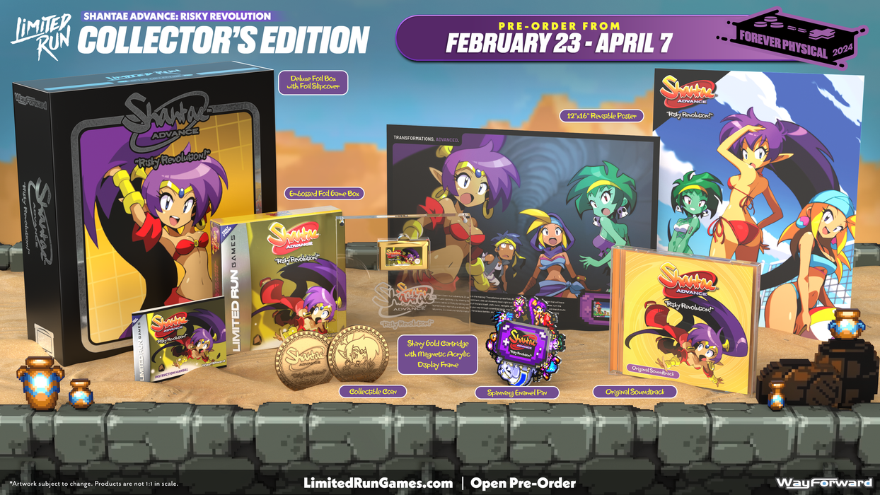 Shantae Gbc Shantae Collector's Edition Shantae Collector's