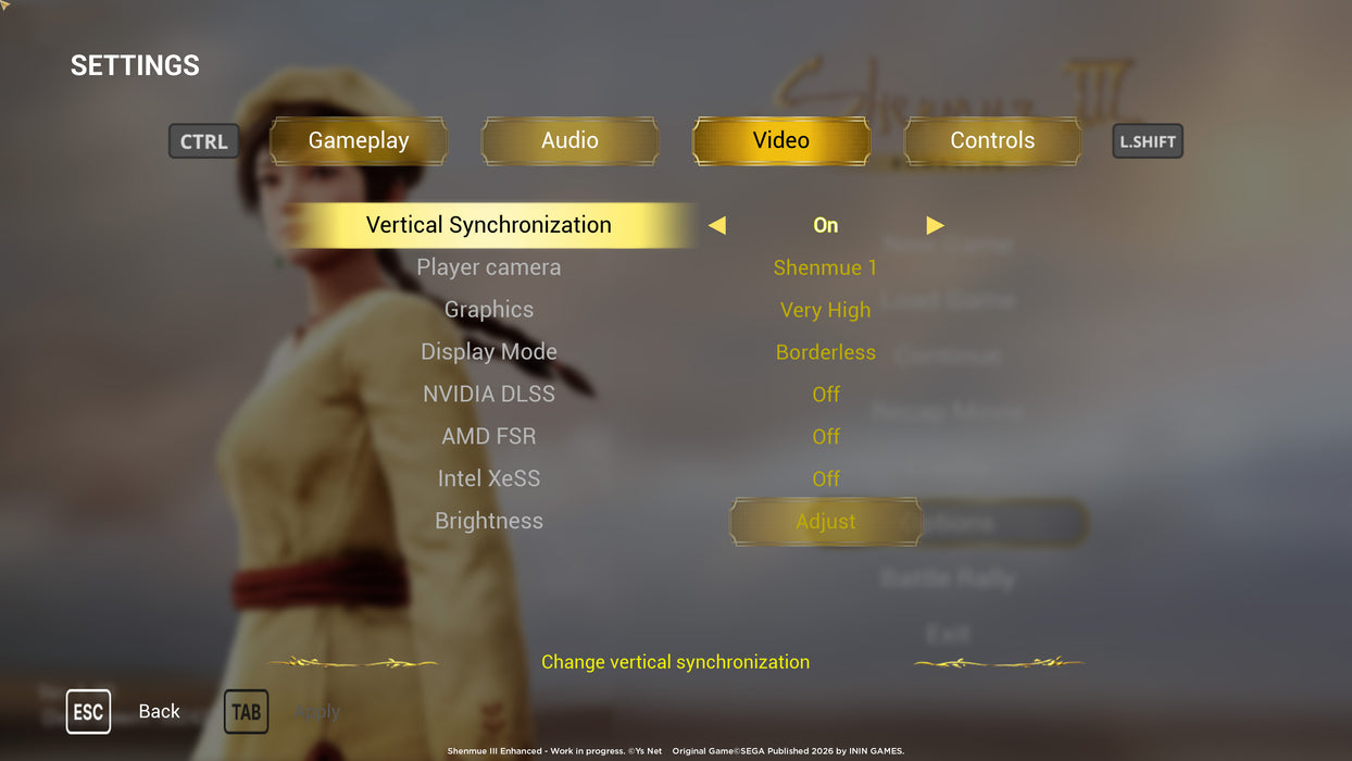 Shenmue III Enhanced - Xbox Series X (PRE-ORDER)