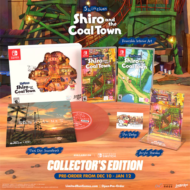 Shin Chan: Shiro and the Coal Town Collector's Edition - Nintendo Switch