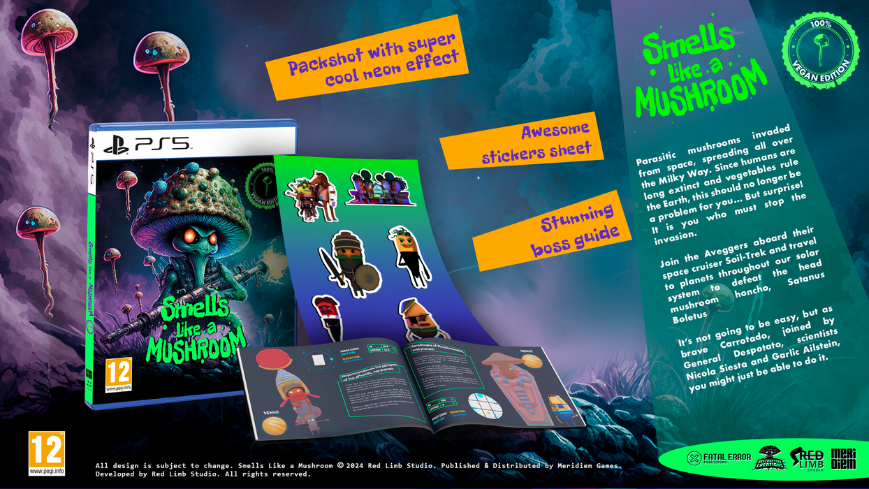 Smells like a Mushroom [100% Vegan Edition] (EU Import) - Playstation 5