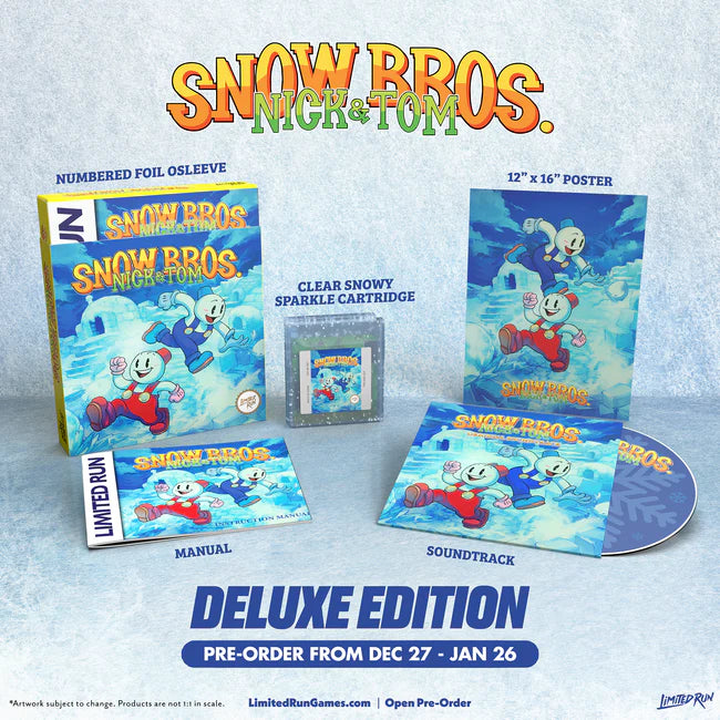 Snow Bros. Nick & Tom Deluxe Edition - GameBoy