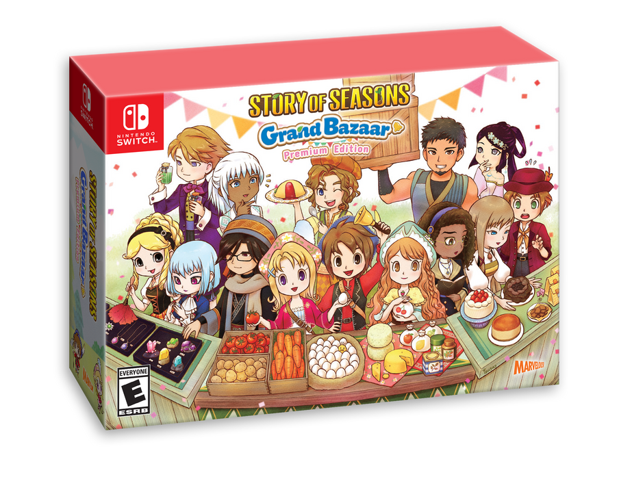 STORY OF SEASONS: Grand Bazaar [Premium Edition] - Nintendo Switch  (FREE SHIPPING)