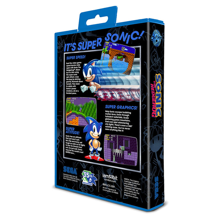 Sonic the Hedgehog (35th Anniversary) - Legacy Cartridge - Sega Genesis (PRE-ORDER)