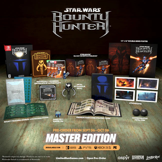 STAR WARS: Bounty Hunter Master Edition (Limited Run Games #253) - Nintendo Switch