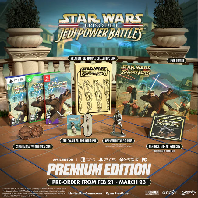 Star Wars: Episode I: Jedi Power Battles Premium Edition (Limited Run Games) - Nintendo Switch