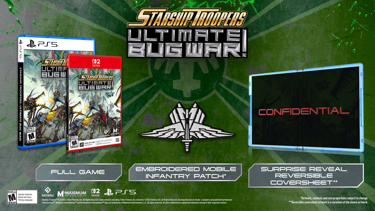 Starship Troopers: Ultimate Bug War - PlayStation 5 (PRE-ORDER)