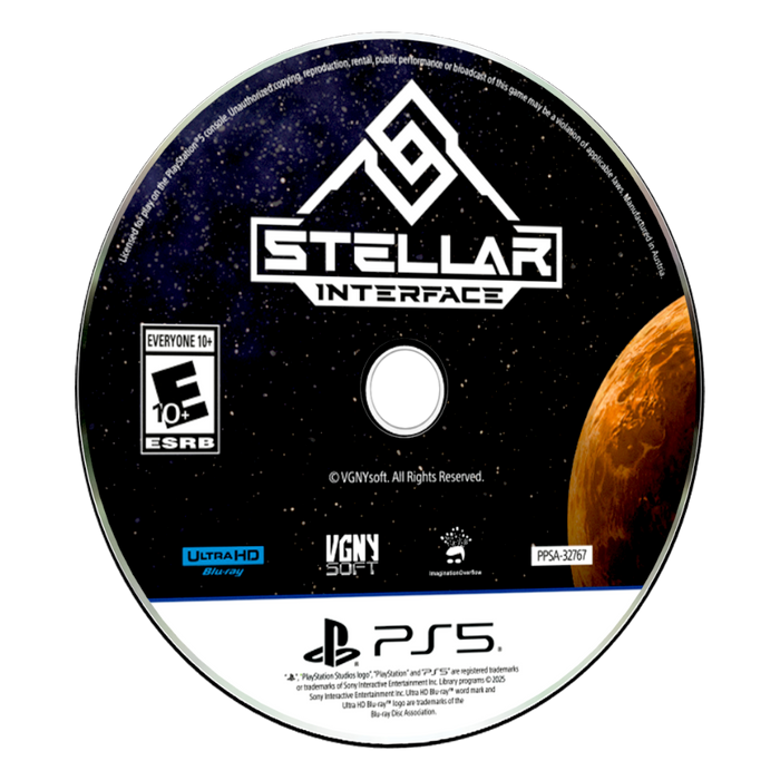 Stellar Interface (Standard Edition) - PlayStation 5 (PRE-ORDER)