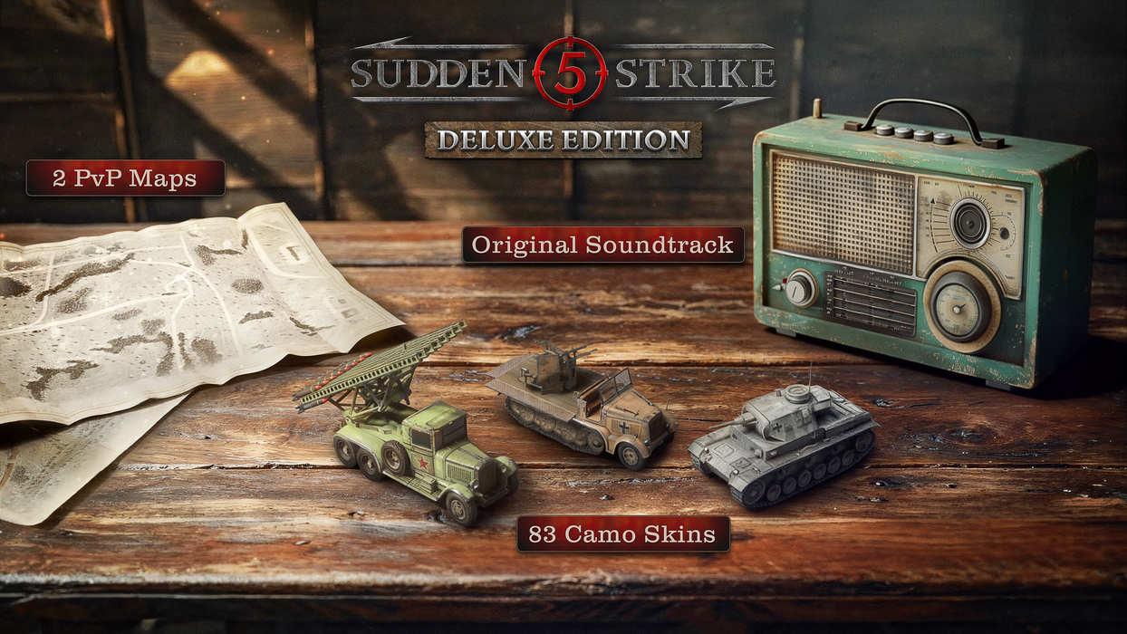 Sudden Strike 5 - Deluxe Edition - PlayStation 5 (PRE-ORDER)