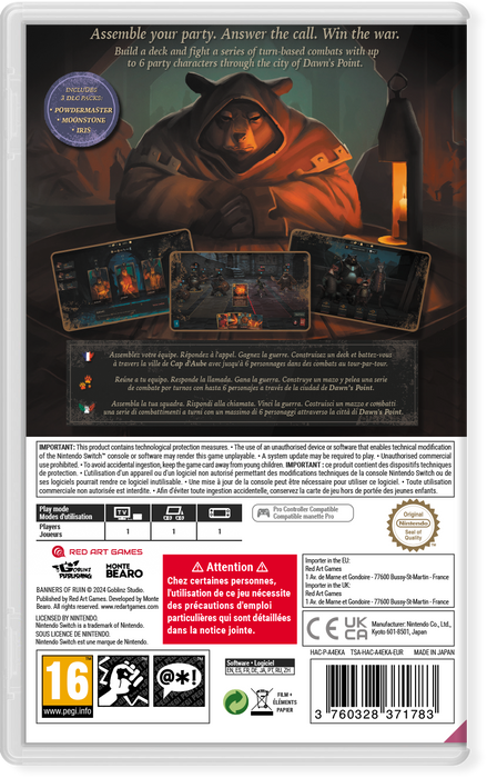 Banners of Ruin [Wild Edition] [EU Import] - Nintendo Switch (PRE-ORDER) (FREE SHIPPING)