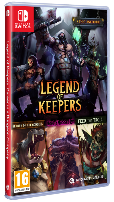 LEGEND OF KEEPERS [STANDARD EDITION] [PEGI IMPORT] - SWITCH