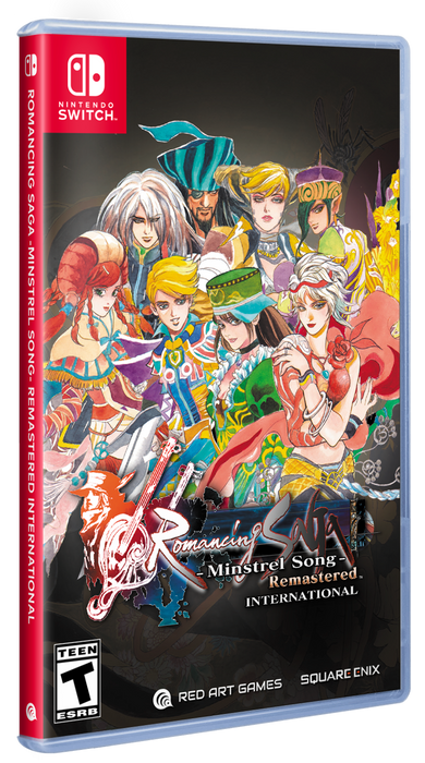 Romancing SaGa -Minstrel Song- Remastered International [Standard Edition] - Nintendo Switch (PRE-ORDER) (FREE SHIPPING)