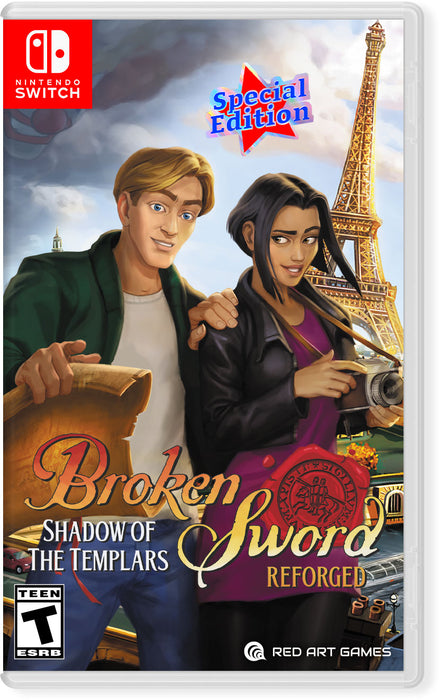 Broken Sword - Shadow of the Templars: Reforged [SPECIAL EDITION] - Nintendo Switch (VGP EXCLUSIVE) [FREE SHIPPING]