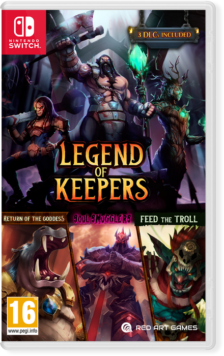 LEGEND OF KEEPERS [STANDARD EDITION] [PEGI IMPORT] - SWITCH (PRE-ORDER)