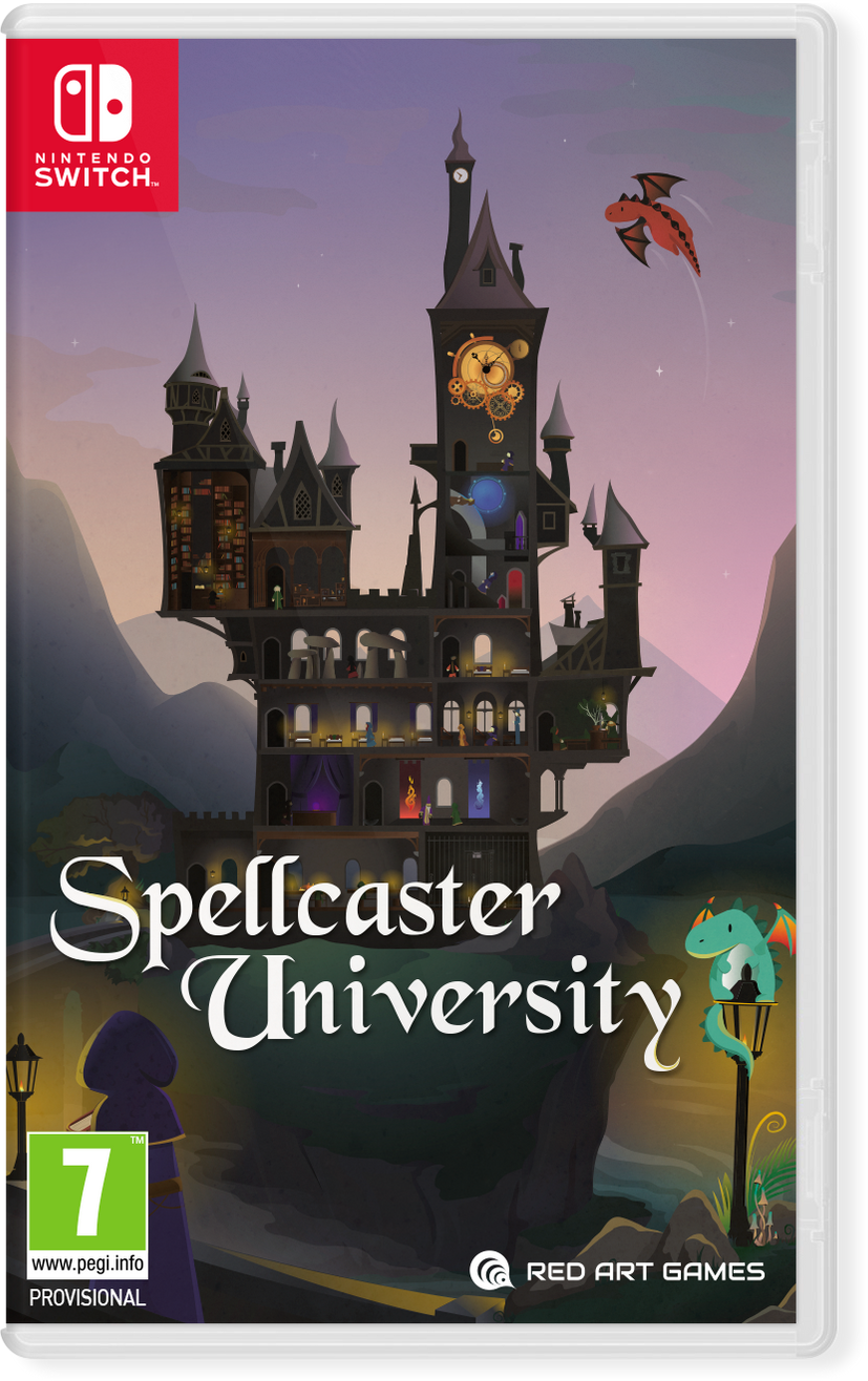Spellcaster University [Standard Edition] - Nintendo Switch [Red Art G ...