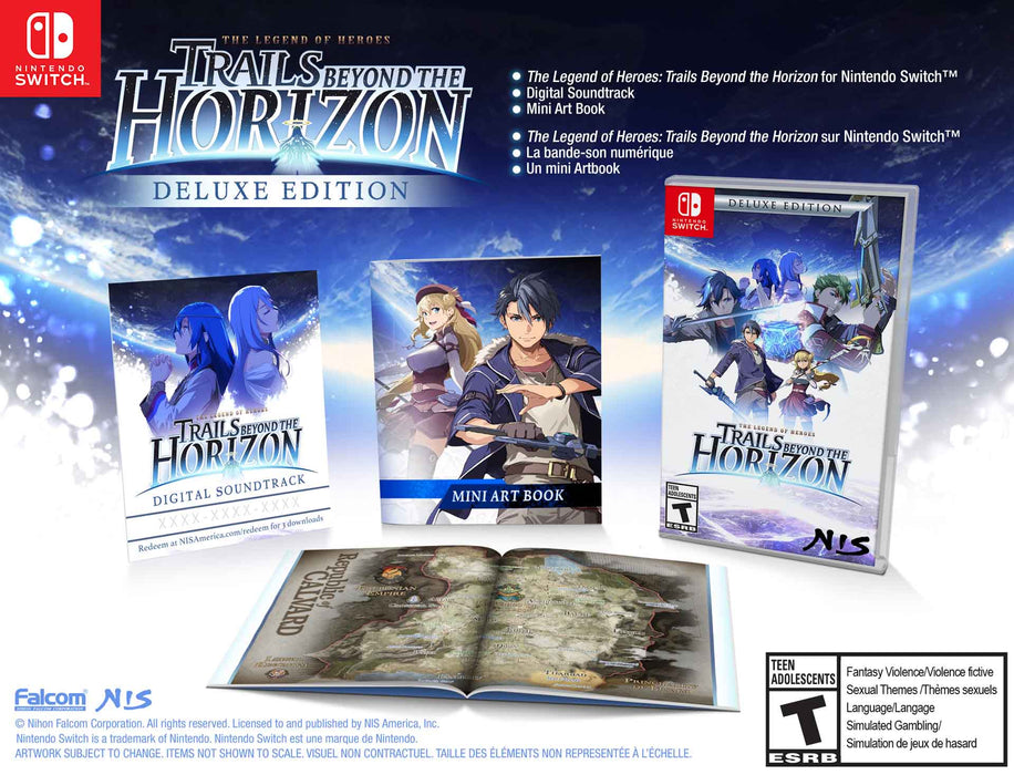 The Legend of Heroes: Trails beyond the Horizon - Deluxe Edition - Nintendo Switch (PRE-ORDER) [Free Shipping]