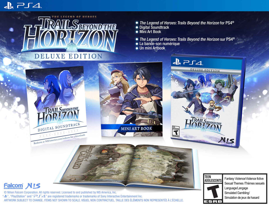 The Legend of Heroes: Trails beyond the Horizon - Deluxe Edition - PlayStation 4 (PRE-ORDER) [Free Shipping]