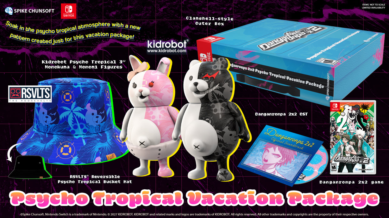 Danganronpa 2x2 [Psycho Tropical Vacation Package Edition] - Nintendo Switch (PRE-ORDER)