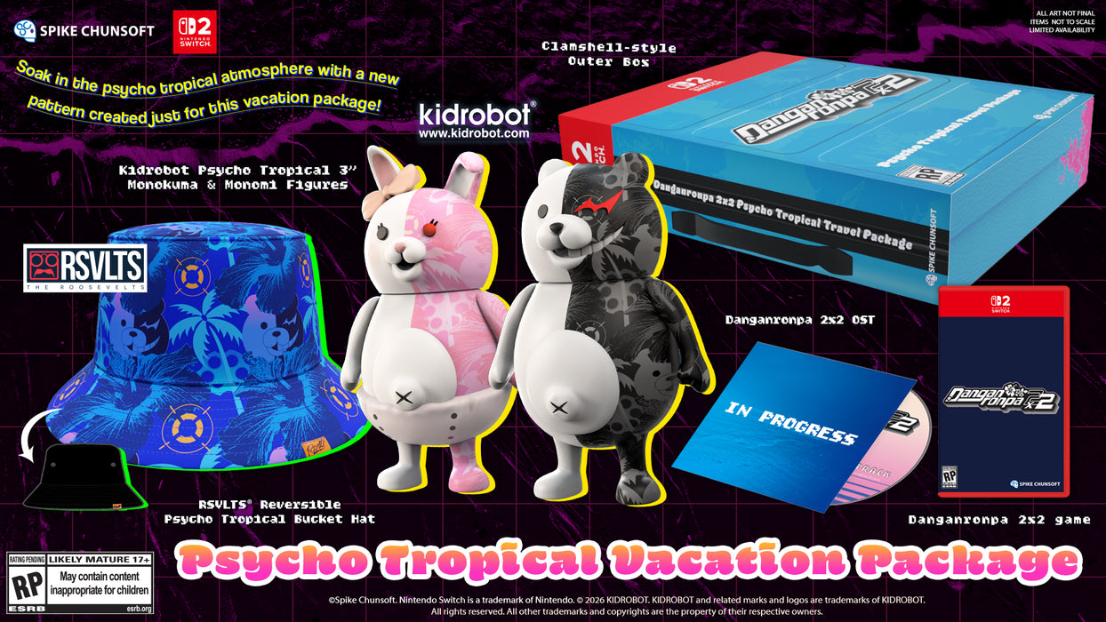 Danganronpa 2x2 [Psycho Tropical Vacation Package Edition] - Nintendo Switch 2 (PRE-ORDER)