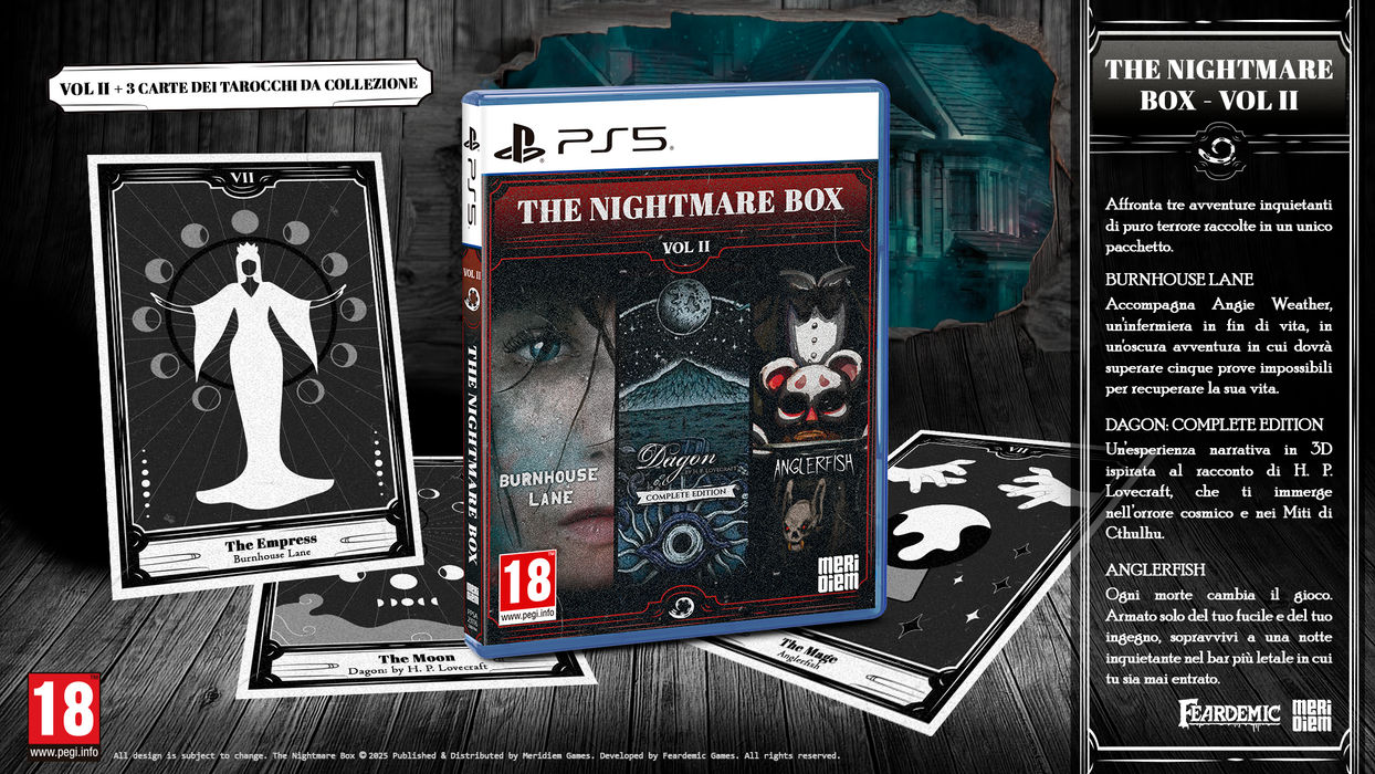 The Nightmare Box Vol II [EU Import] - PlayStation 5 Publisher Reprint  (BACK-ORDER - EXPECTED OCTOBER 2026)