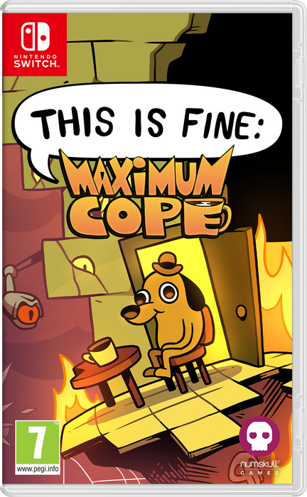 This Is Fine: Maximum Cope [EU Import] - Nintendo Switch (PRE-ORDER)