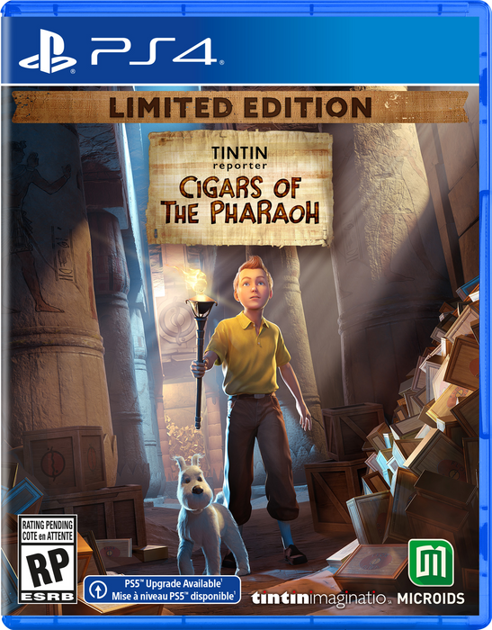 TINTIN REPORTER CIGARS OF THE PHARAOH LIMITED EDITION - PS4