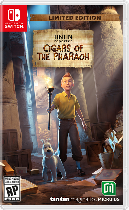 TINTIN REPORTER CIGARS OF THE PHARAOH LIMITED EDITION - SWITCH (PRE-ORDER)