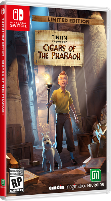 TINTIN REPORTER CIGARS OF THE PHARAOH LIMITED EDITION - SWITCH (PRE-ORDER)