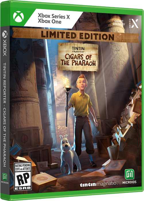 TINTIN REPORTER CIGARS OF THE PHARAOH LIMITED EDITION - XBOX ONE/XBOX SERIES X