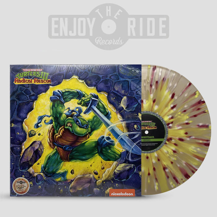 Teenage Mutant Ninja Turtles III: Radical Rescue (Enjoy the Ride Variant) (Limited Run Games) - Vinyl