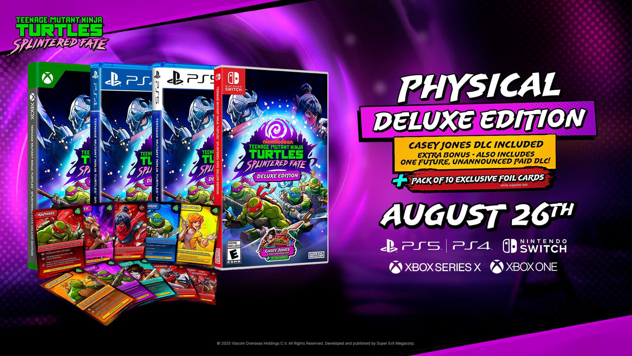 Teenage Mutant Ninja Turtles: Splintered Fate Deluxe Edition - PlayStation 5