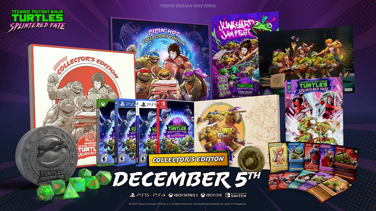 Teenage Mutant Ninja Turtles: Splintered Fate Pipin’ Hot Collector’s Edition - Nintendo Switch