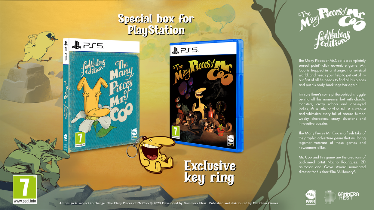 THE MANY PIECES OF MR COO [PEGI IMPORT] - PS5