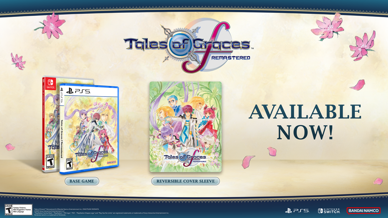 Tales of Graces f Remastered - Nintendo Switch — VIDEOGAMESPLUS.CA Tales of Graces f Remastered - Nintendo Switch — VIDEOGAMESPLUS.CA