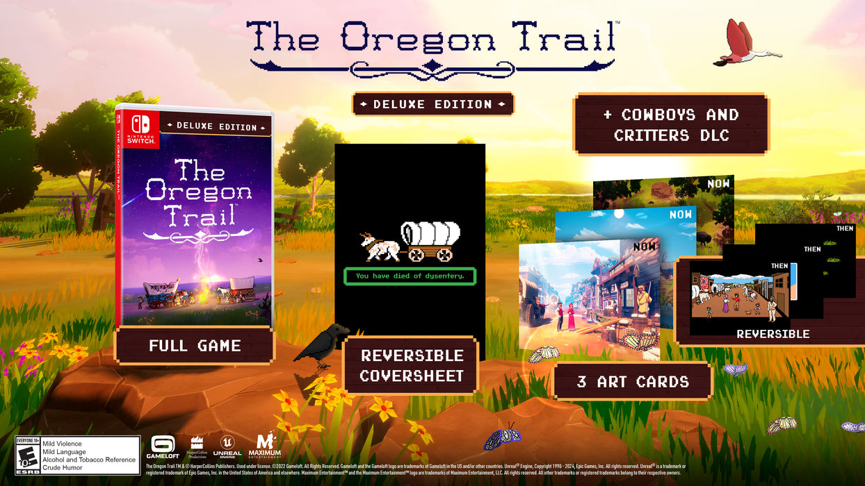 The Oregon Trail Deluxe Edition - Nintendo Switch (PRE-ORDER)