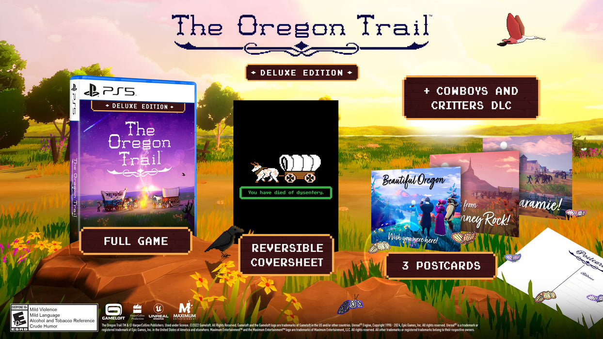 The Oregon Trail Deluxe Edition - Playstation 5 (PRE-ORDER)