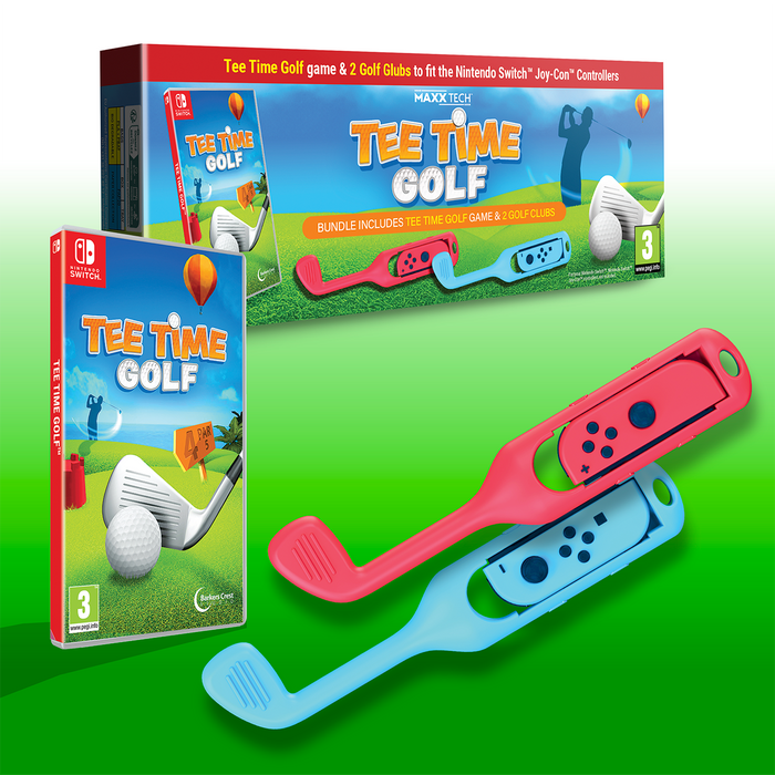 Maxx Tech Tee Time Golf Switch Kit [EU IMPORT] - Nintendo Switch