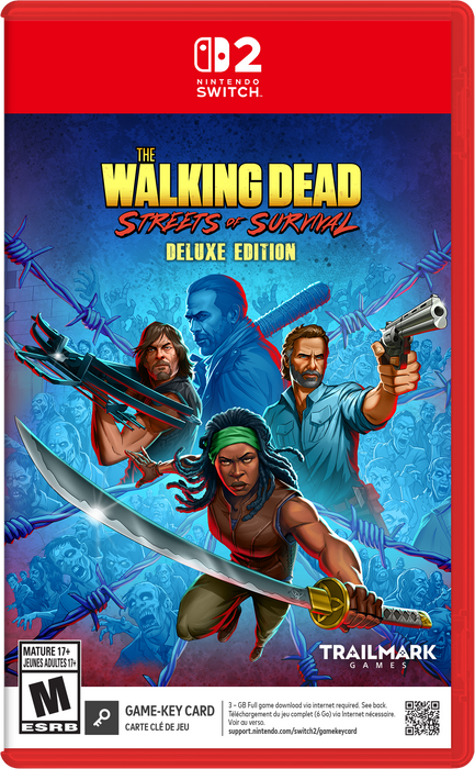 The Walking Dead: Streets of Survival [Game-Key Card] - Nintendo Switch 2 (PRE-ORDER)