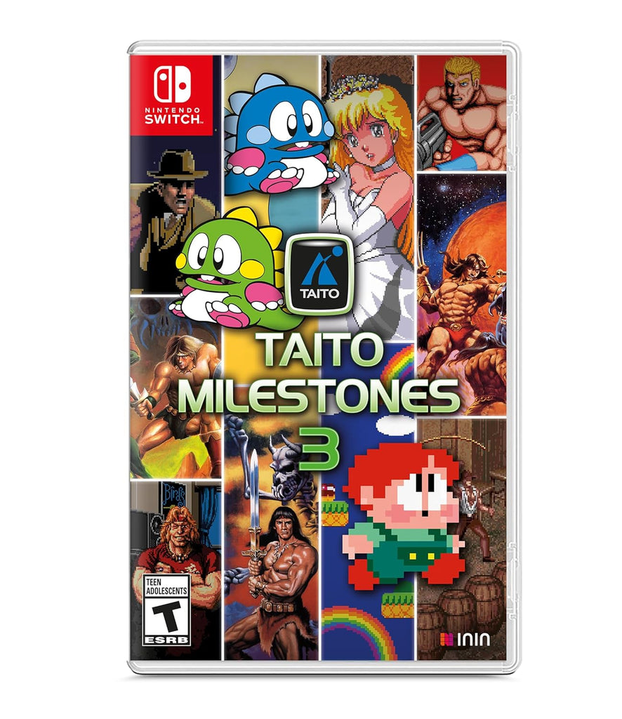 Nintendo Switch TAITO MILESTONES Taito_Milestones_3_revised_box