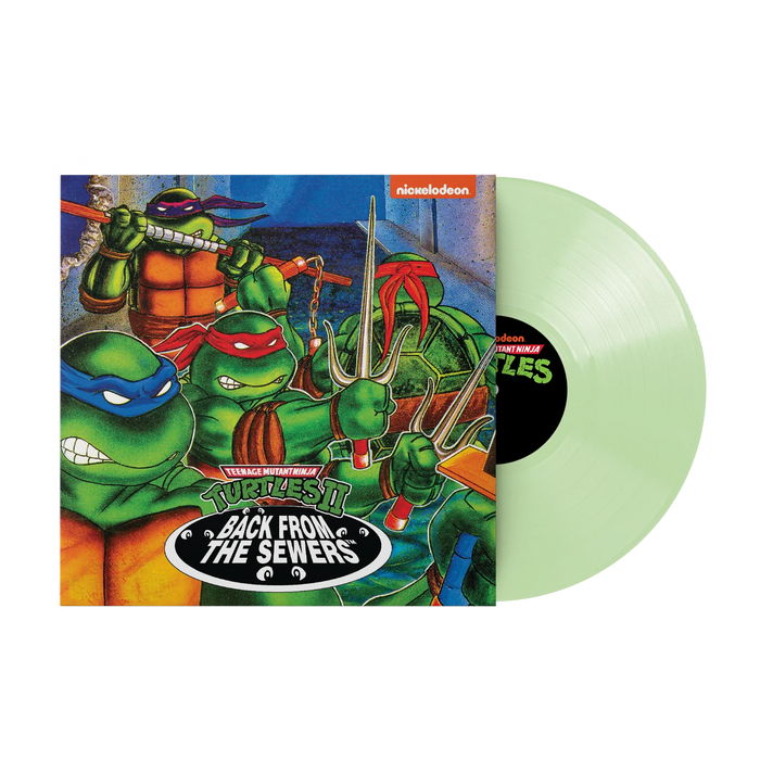 Teenage Mutant Ninja Turtles II: Back from the Sewers (Ship to Shore - Glow in the Dark Variant) (Limited Run Games) - Vinyl