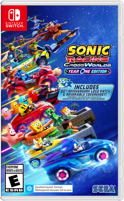 Sonic Racing: CrossWorlds Year One Edition - Nintendo Switch (PRE-ORDER)