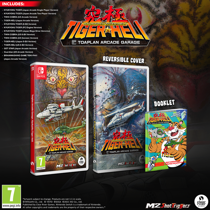 Toaplan Arcade Garage: Kyukyoku Tiger-Heli [EU Import] - Nintendo Switch (PRE-ORDER) (Free Shipping)