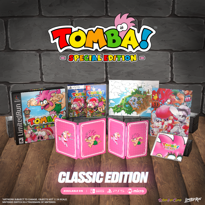 TOMBA! Special Edition Classic Edition [Limited Run Games #245] - Nintendo Switch